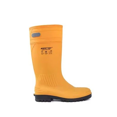 Waterproof Rubber Steel Toe Work Boots factory